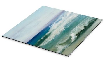 Posterlounge XXL-Wandbild Julia Purinton, Azurblauer Ozean, Badezimmer Maritim Malerei