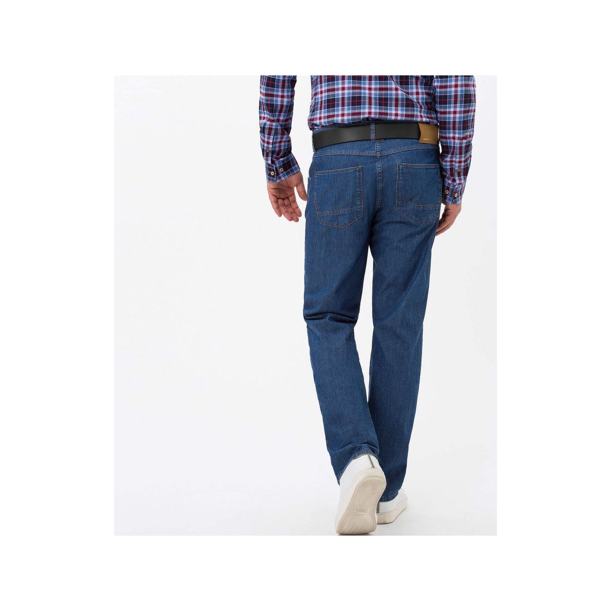 Straight-Jeans (1-tlg) regular blau Brax