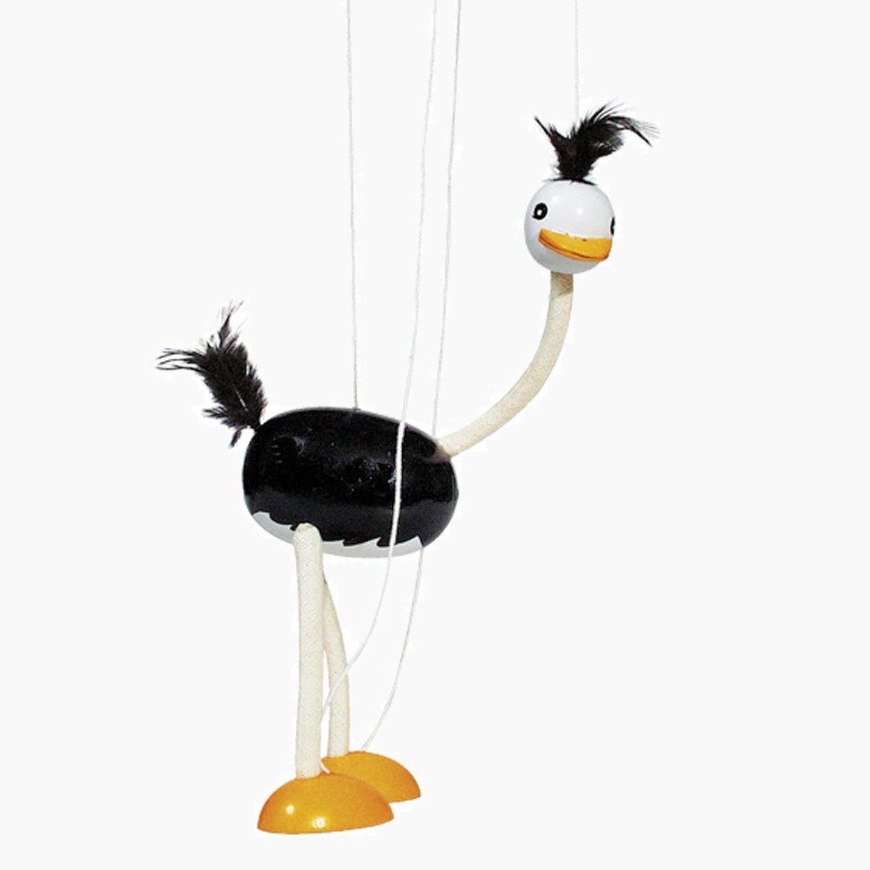 goki Handpuppe Marionette Strauß (Packung, 1-tlg., set), Vollbewegliche Gli günstig online kaufen