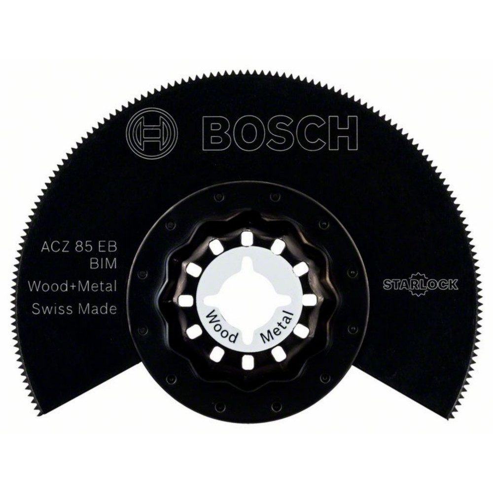 BOSCH Akku-Handkreissäge 2609256943 Segmentsägeblatt ACZ 85 EB für Oszillierer Zubehör