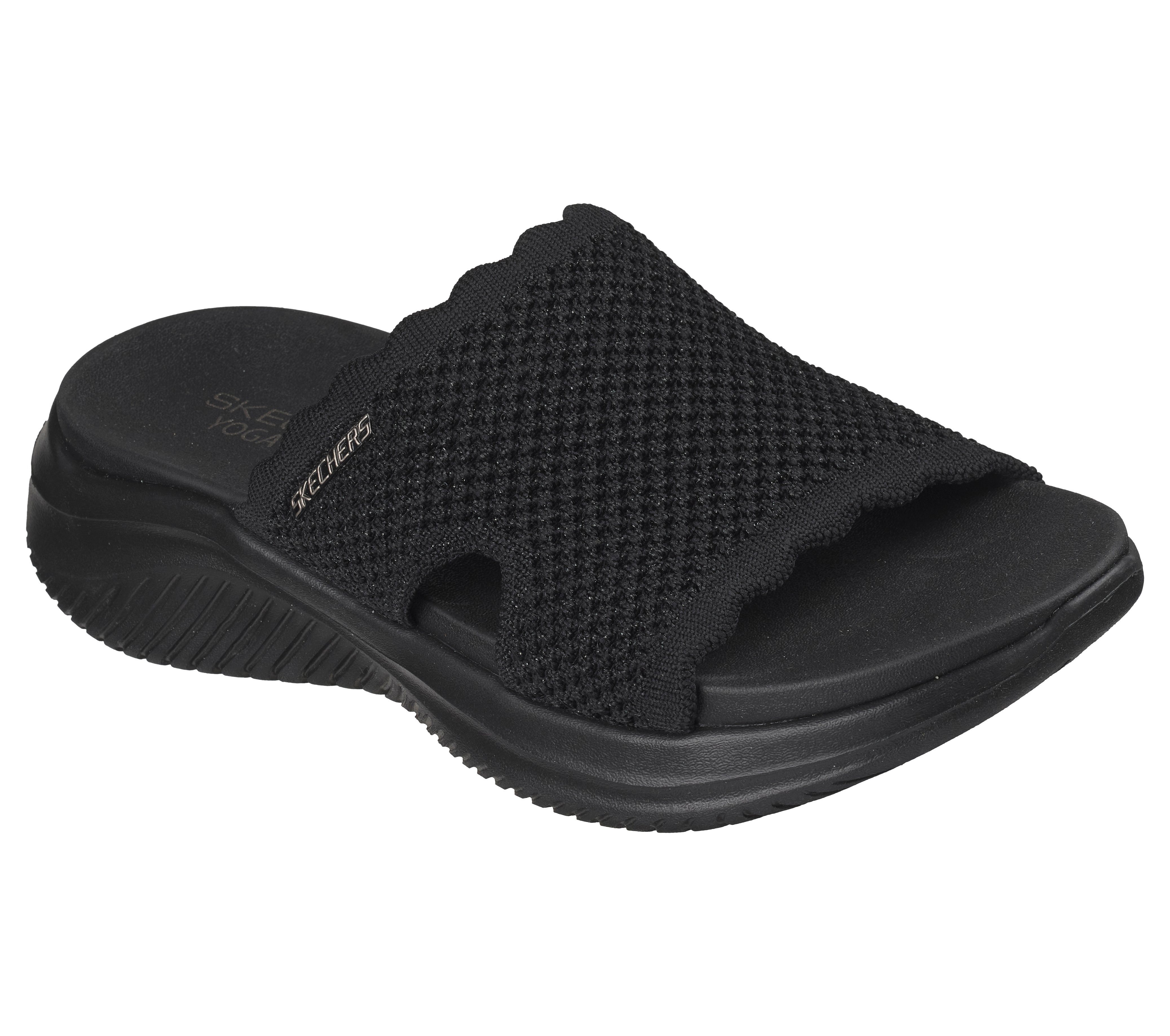 Skechers ULTRA FLEX 3.0 SANDAL-BRING IT! Pantolette Sommerschuh, Strandschuh, Badeschuh mit Yoga Foam
