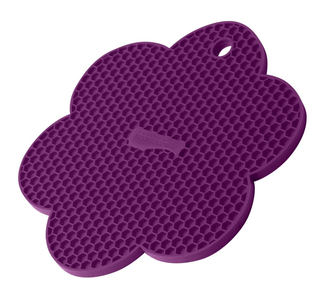 Kochblume Topflappen Waben-Untersetzer Blume Lila günstig online kaufen