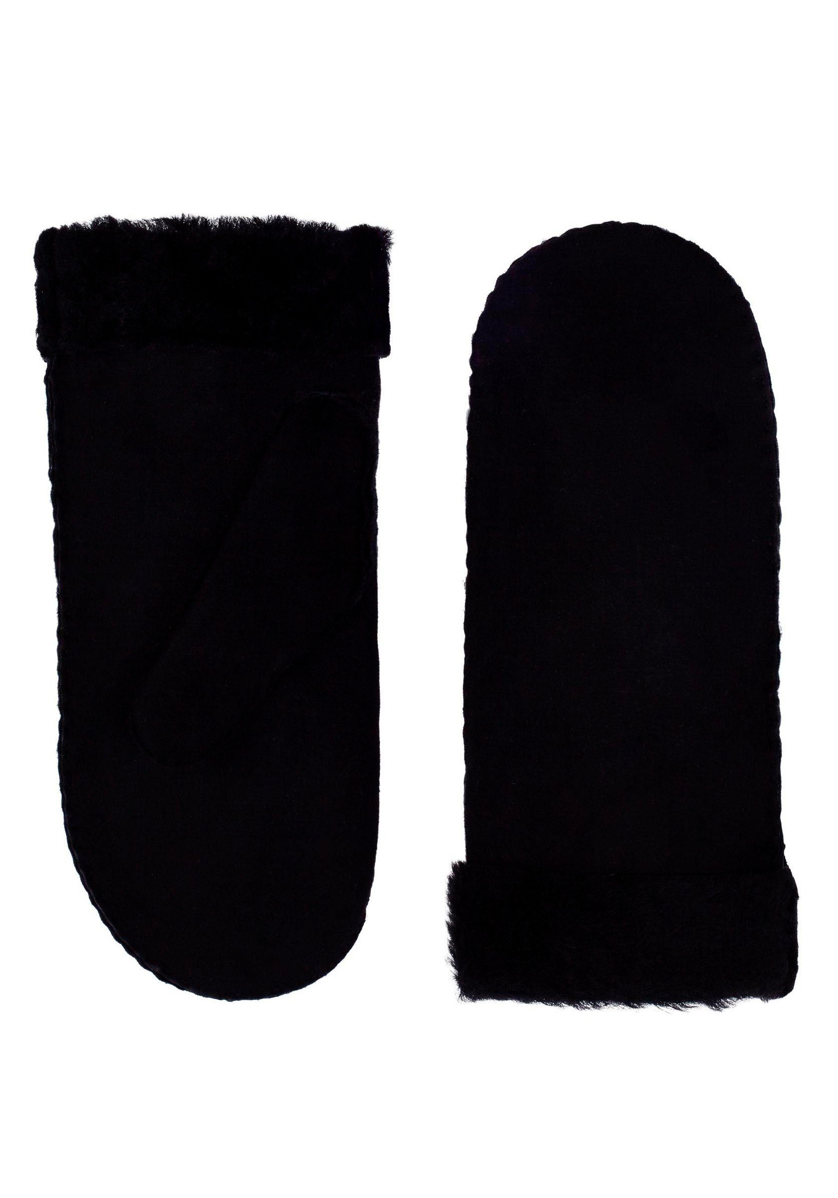 black breitem KESSLER Design schlankes mit Fäustlinge Umschlag
