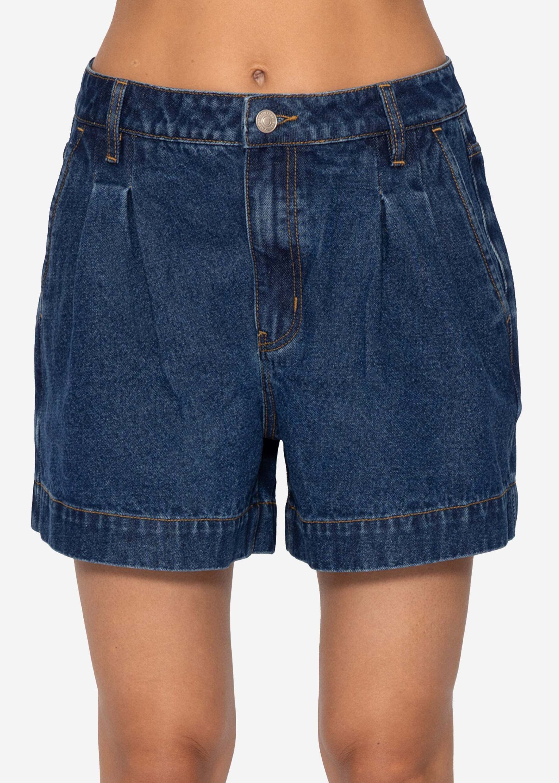 SASSYCLASSY Shorts High Waist Shorts aus Jeansstoff für Damen Lässige kurze günstig online kaufen