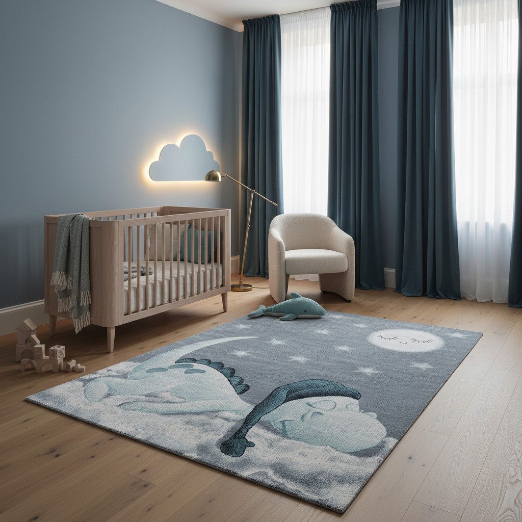KADIMA DESIGN Kinderteppich COGNE Spielteppich