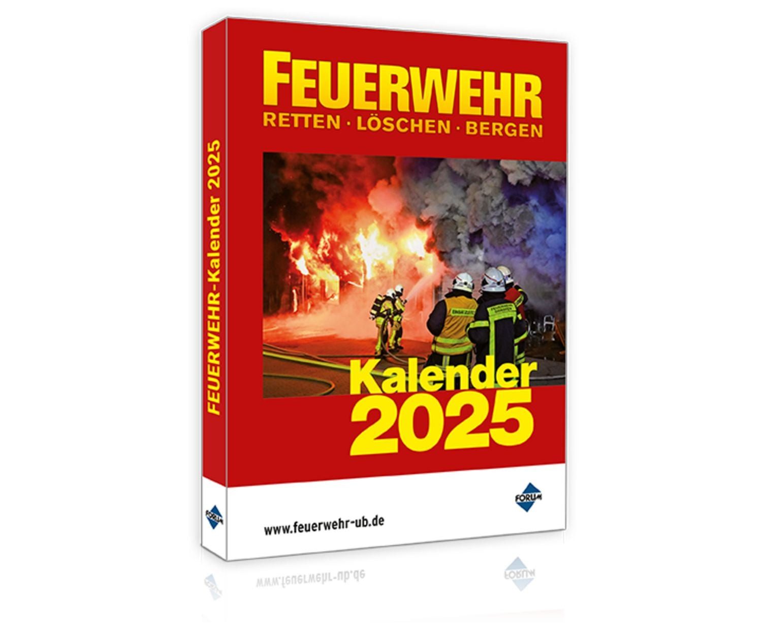 Wandkalender FEUERWEHR Kalender 2025