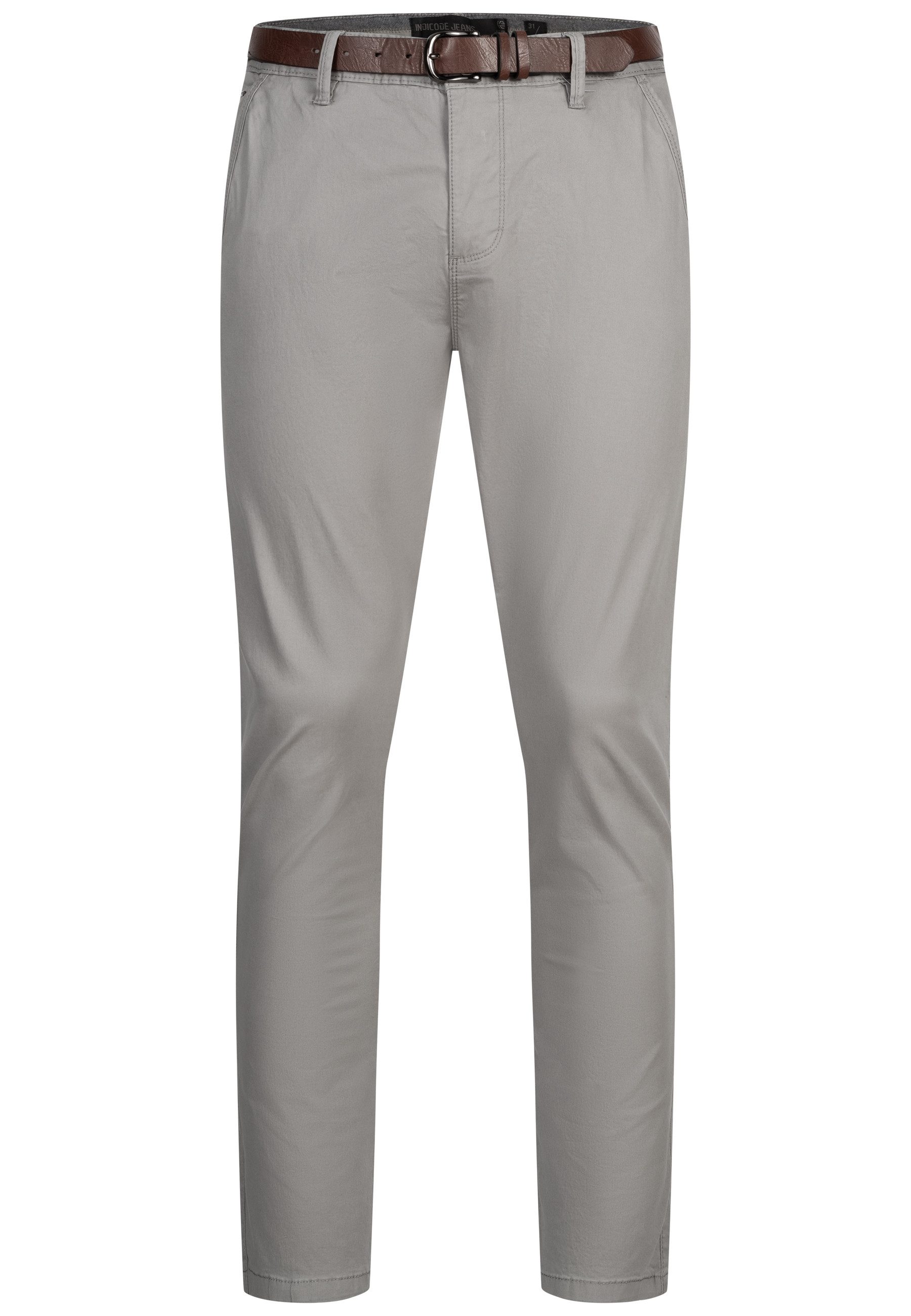 Chinohose Herren INPilli Regular-Fit Baumwollhose