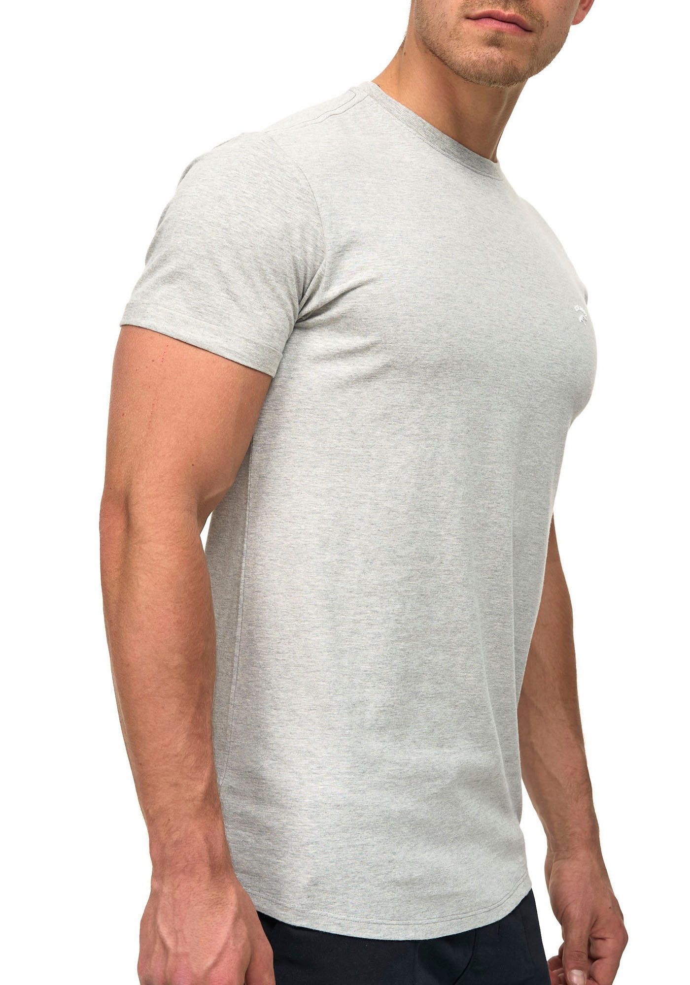Indicode Rundhalsshirt INKloge günstig online kaufen