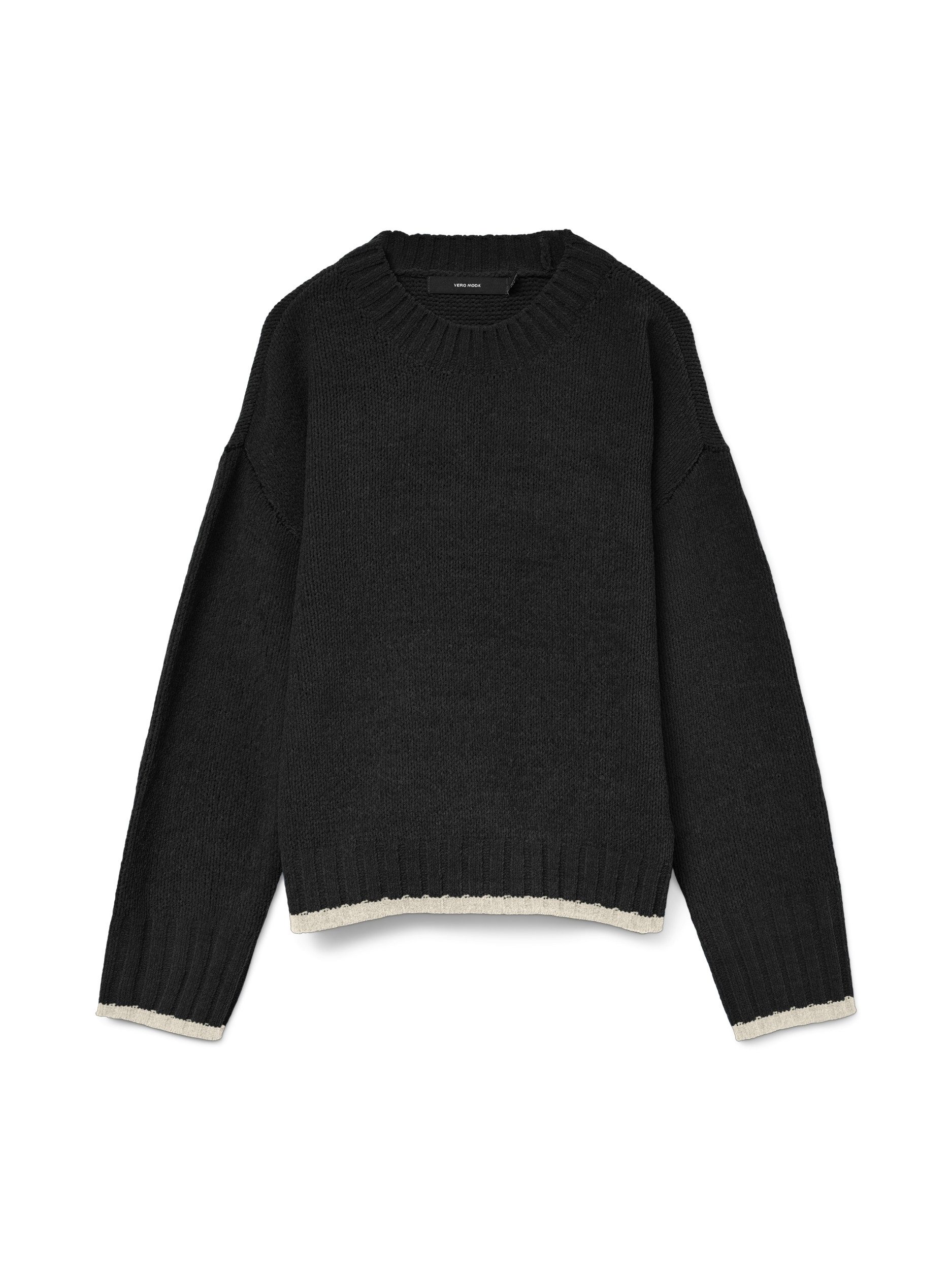 Vero Moda Longpullover VMSHADOW LS O-NECK PULLOVER BOO