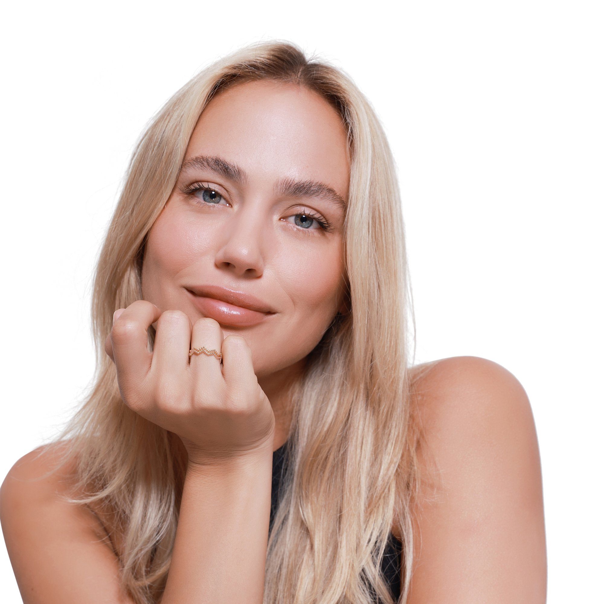 Heideman Fingerring Clare rose goldfarben (Ring, günstig online kaufen