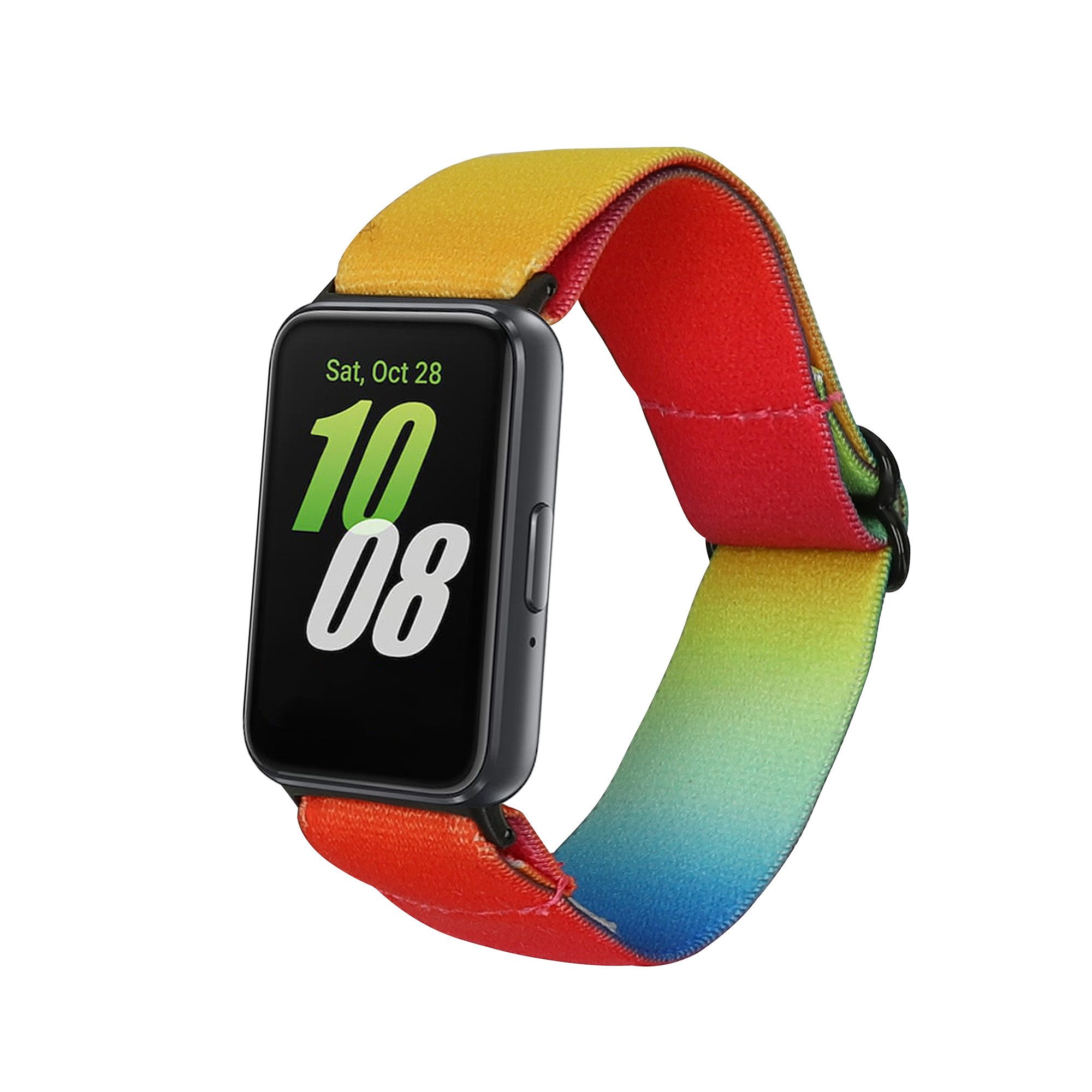 kwmobile Armband für Samsung Galaxy Fit 3 Smartwatch, 1-tlg., Nylon Fitnesstracker Sportarmband Band - Innenmaße von 14 - 22 cm