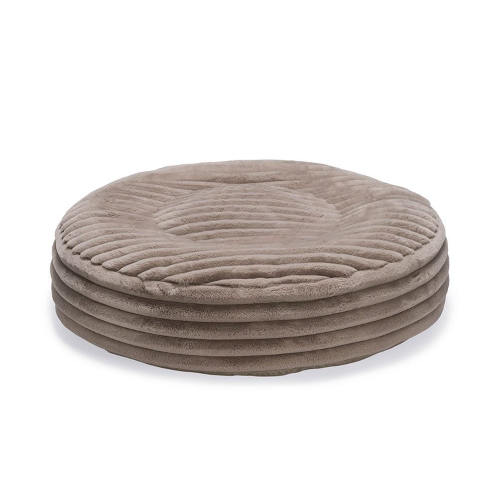 Karlie Tierbett Designed by Lotte Hundebett Reza - rund, beige Größe: 80 x 20 cm