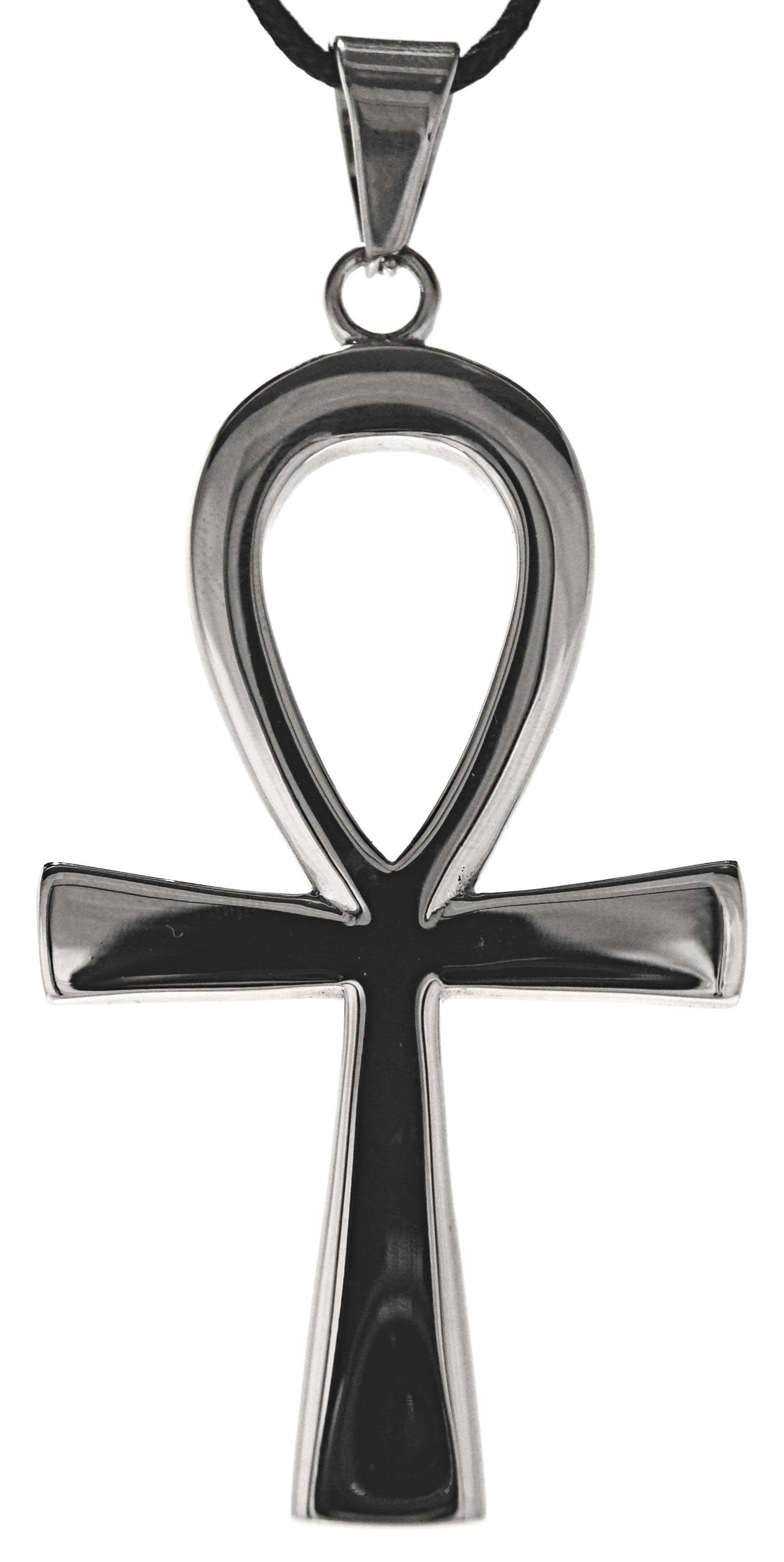 Kettenanhänger Ankh Anch Ägypten Henkelkreuz Koptisches Kreuz aus Edelstahl