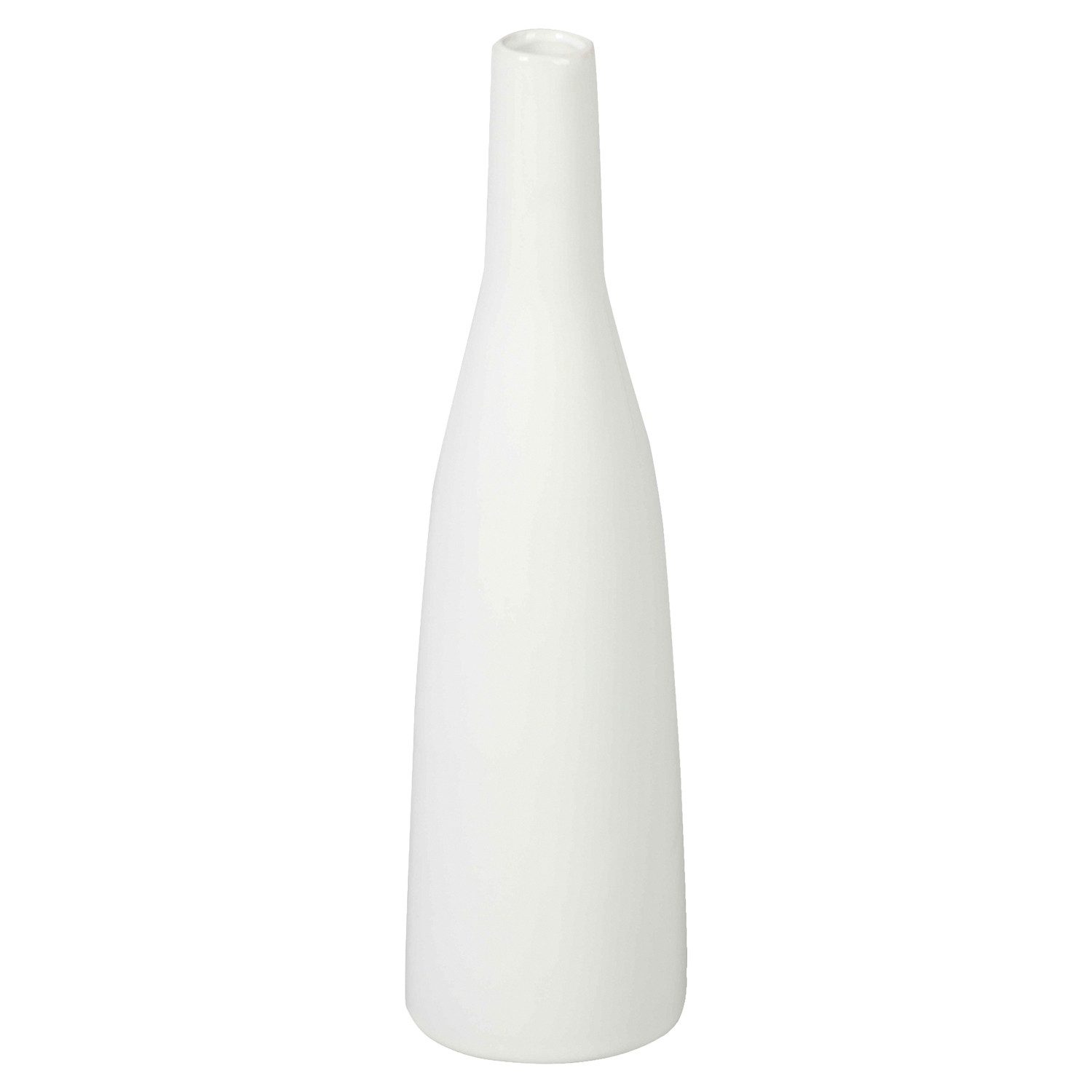 Gasper Dekovase VANUCI, H 27 cm, Weiß, Keramik, (1 St)