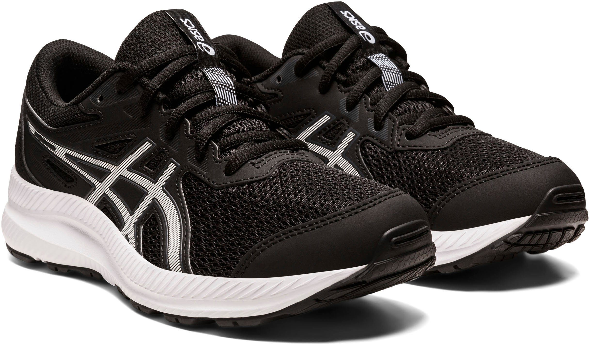 Asics CONTEND 8 GS schwarz Laufschuh