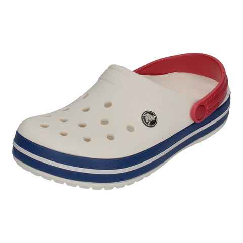 Crocs Crocband Clog White Blue Jean