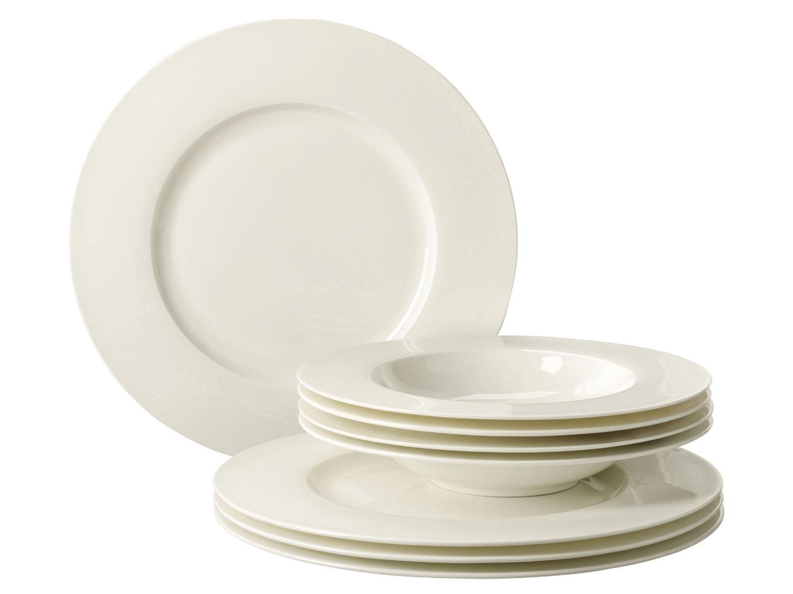 Rosenthal Столовый сервиз Brillance Weiss Tafelset mit Fahne 8tlg., Porzellan