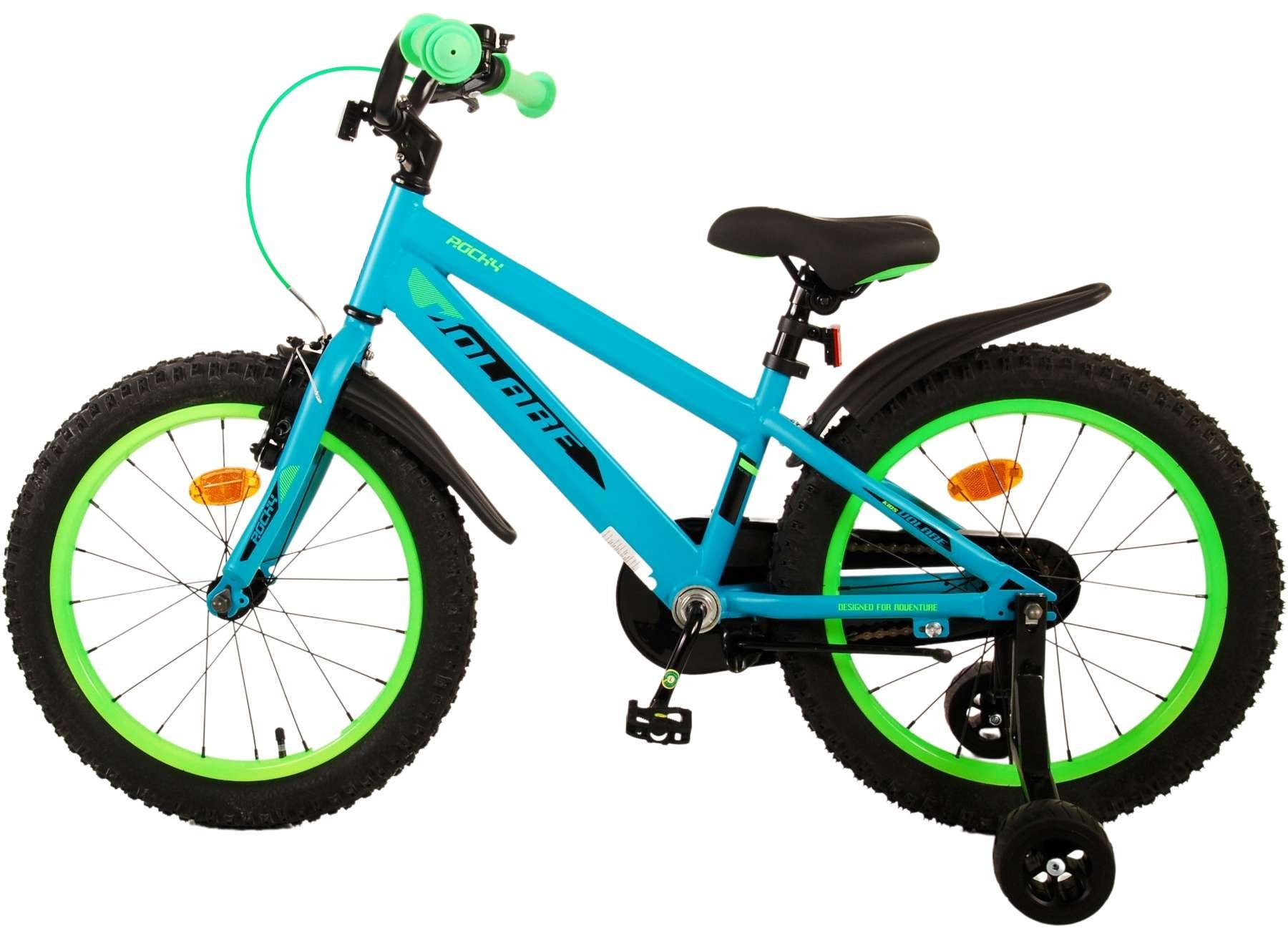 Blau Jungen & Kinderfahrrad - - Grün Handbremse Zoll 18 für LeNoSa Fahrrad Rücktrittbremse 4-7, Alter Adventure