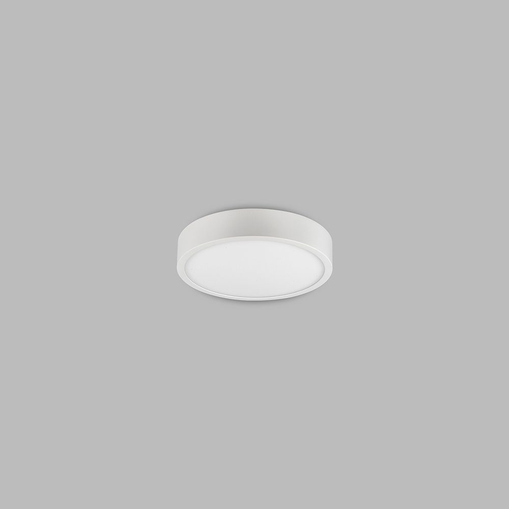 Mantra Deckenleuchte Saona Superficie LED-Deckenlampe Weiß-Matt Weiß-Matt runde