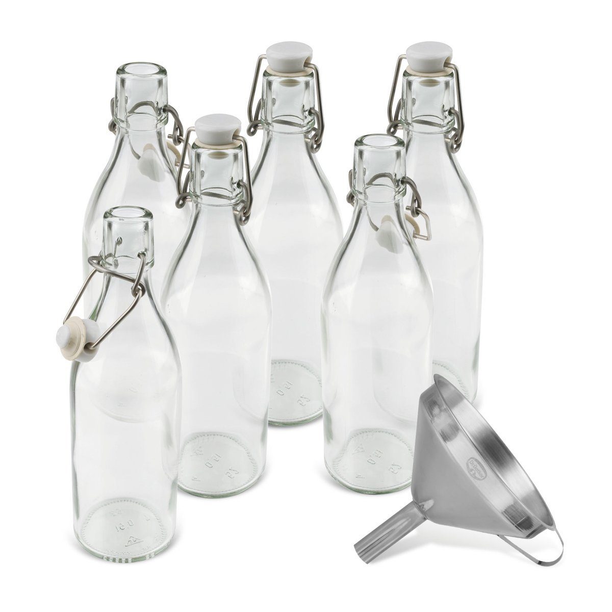 Dr. Oetker Küchenhelfer Vorratsglas Online-Set Dr.Oetker Flasche 500 ml 2tlg
