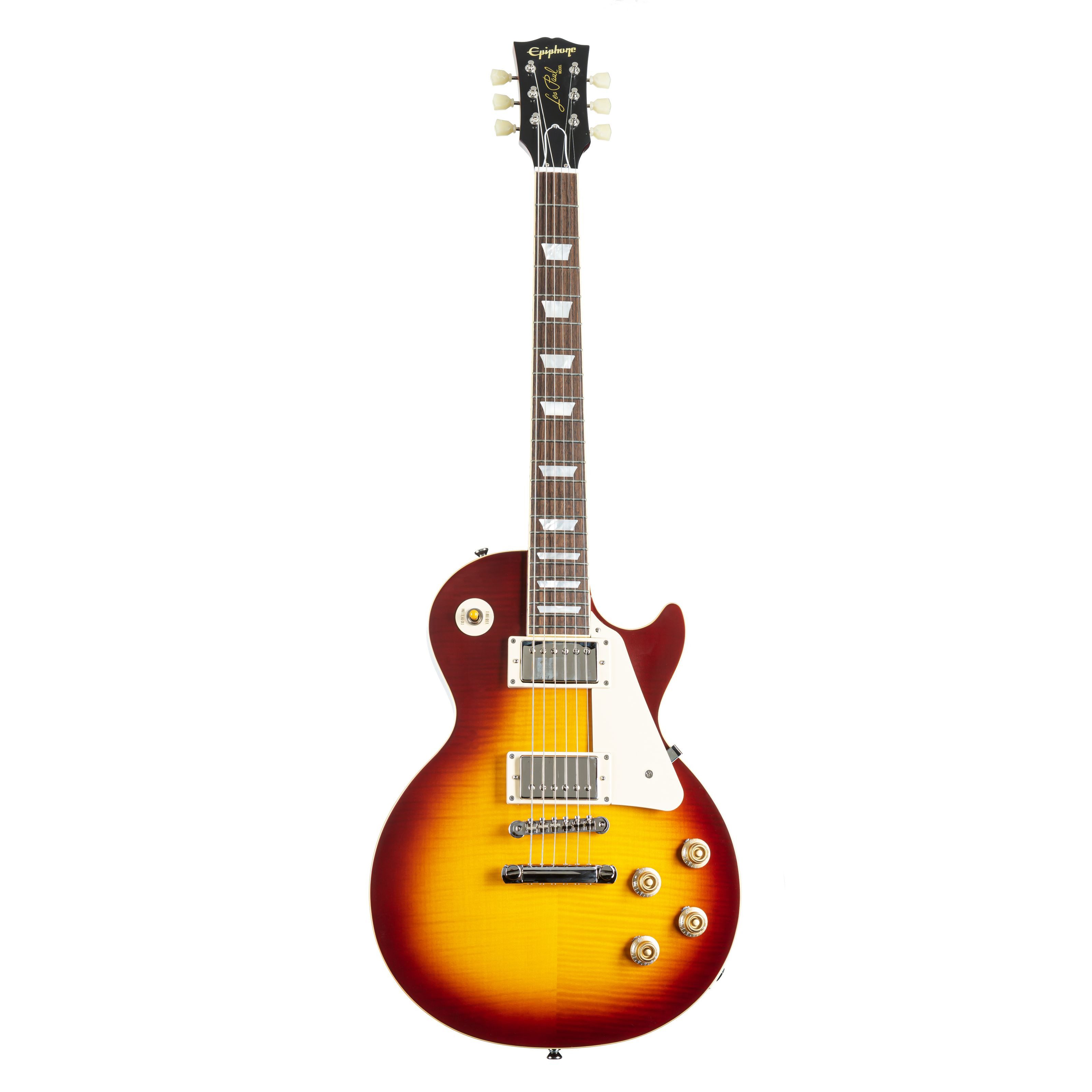 Epiphone E-Gitarre, E-Gitarren, Single Cut Modelle, 1959 Les Paul Standard Reissue Royal Teaburst - Single Cut E-Gitarre