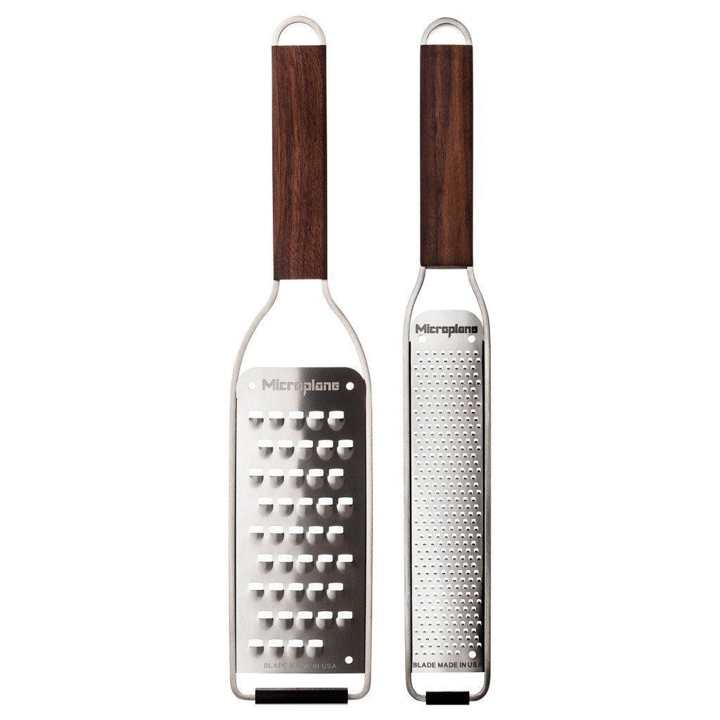 Microplane Küchenreibe Geschenk-Set Master Serie Zester + sehr grobe Klinge