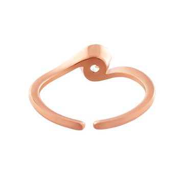 Heideman Fingerring Blix rose goldfarben (Ring, 1-tlg., inkl. Geschenkverpackung), Damenring für Frauen