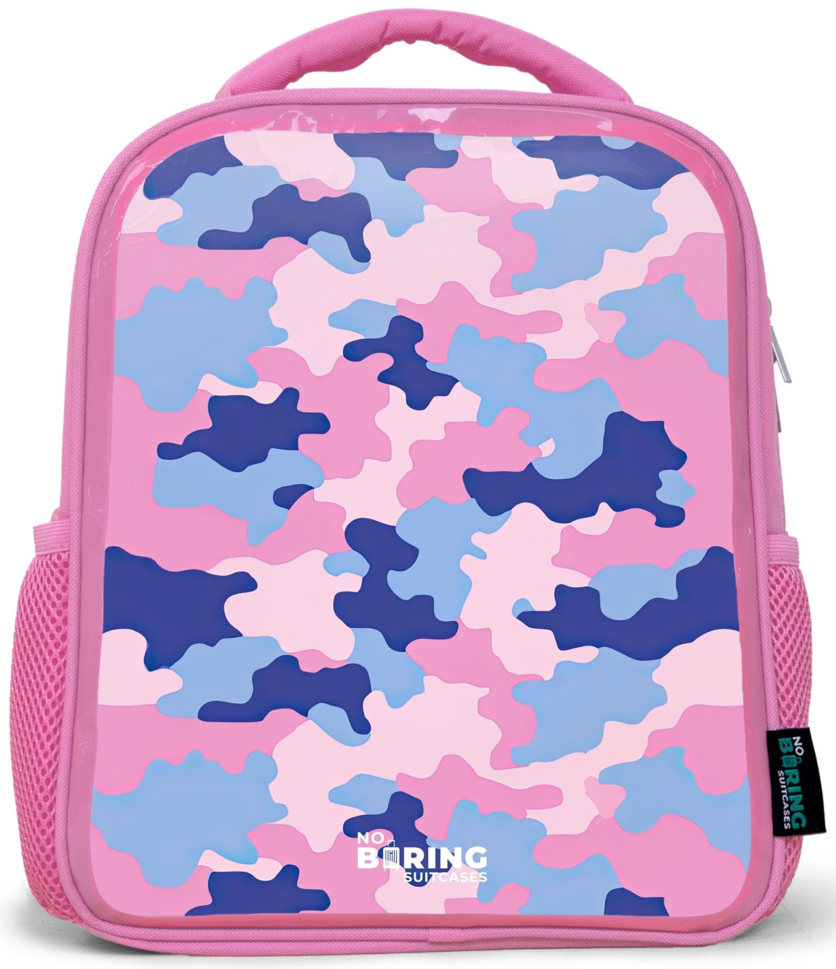 Rucksack Rosa - Tarnfarben - Rosa - Blau