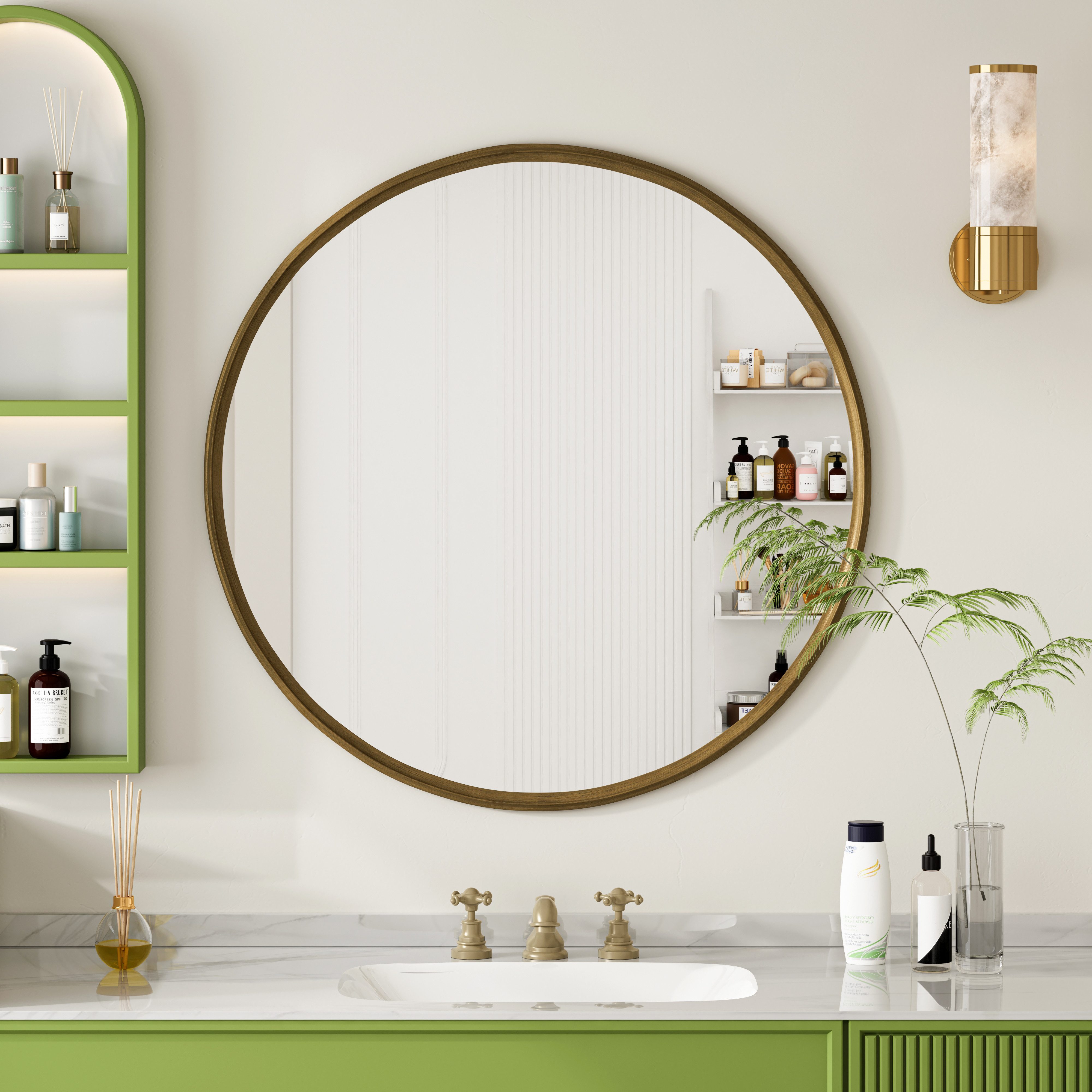 Badspiegel Spiegel groß, Wandspiegel Modern, Badezimmer Spiegel