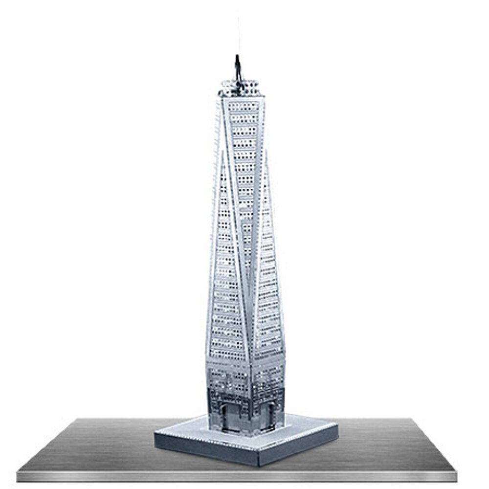 Invento Puzzle Metal Earth, One World Trade Center - 3D Metall Puzzle, Puzzleteile