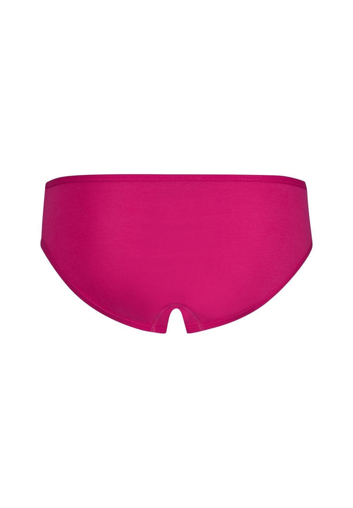 Skiny Slip Mädchen Slip, 2er Bikini Rio-Slip, - Briefs Pink/Weiß Pack