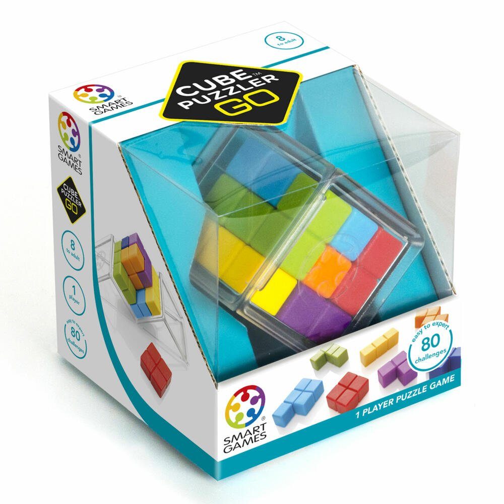 Smart Games Spiel Cube Puzzler GO, Logikspiel