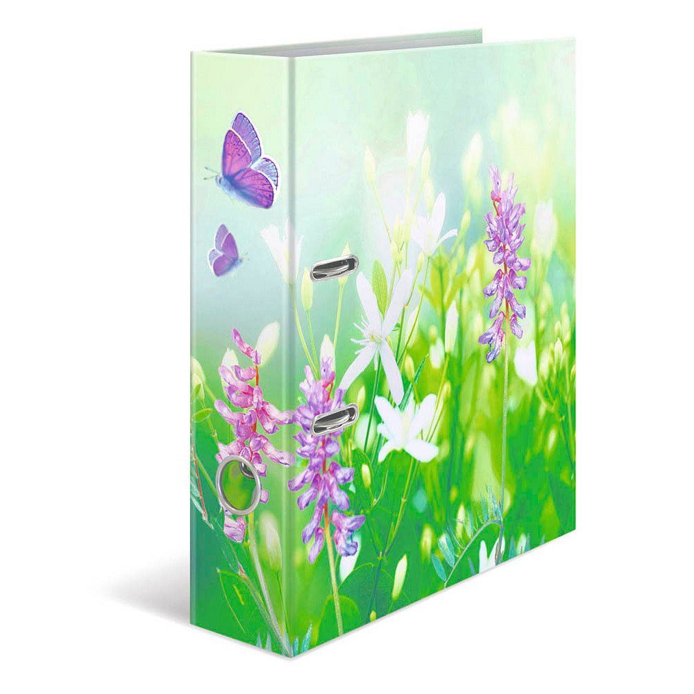 HERMA Schubladenbox 10x HERMA 19561 Ordner Wild Flowers Motivordner 7,0 cm DIN A4