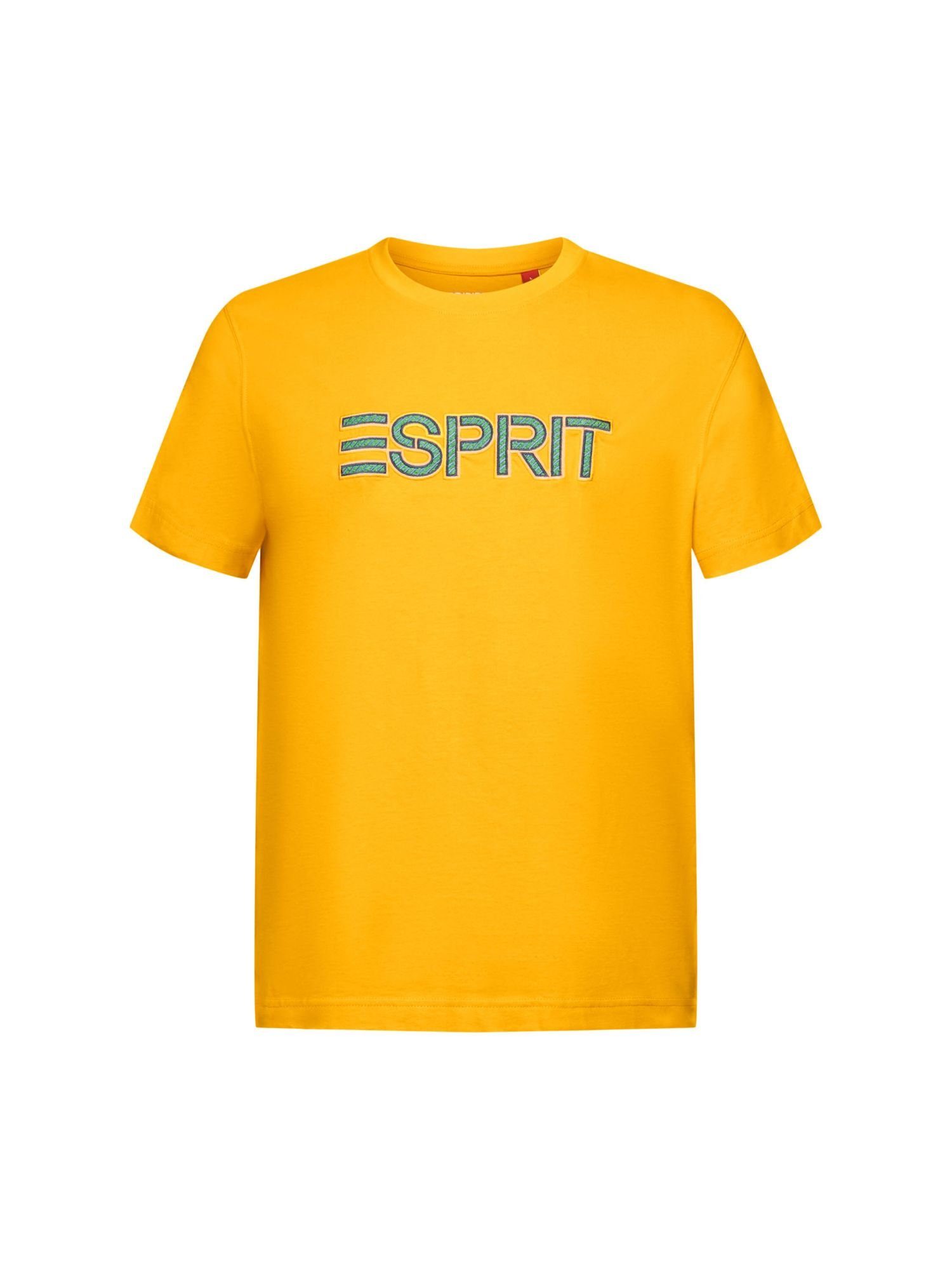 GOLDEN Esprit (1-tlg) T-Shirt Logo-T-Shirt ORANGE