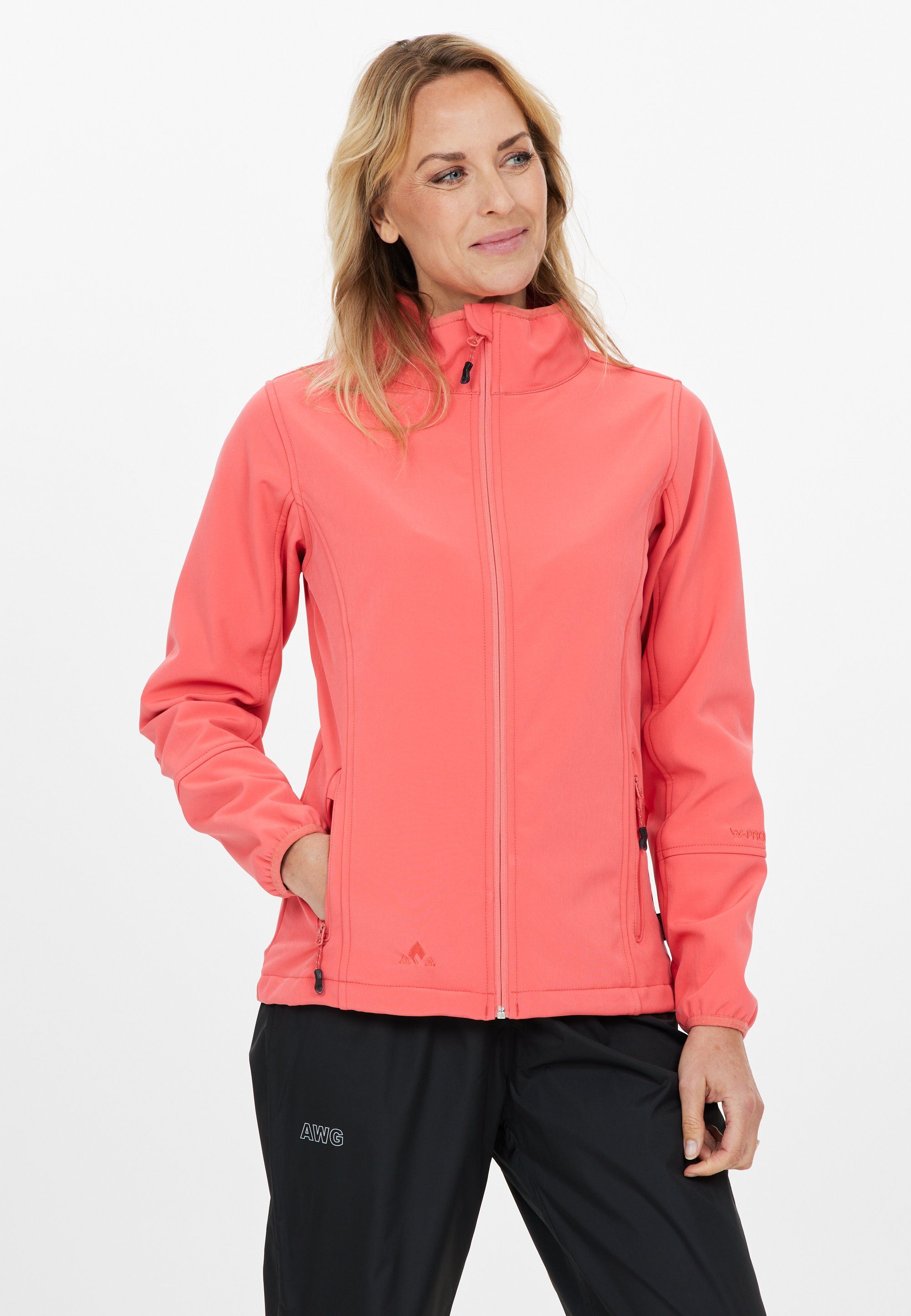 WHISTLER Softshelljacke Covina mit wasser- und winddichtem Funktionsmaterial
