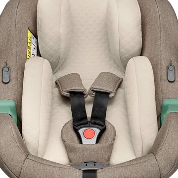 ABC Design Babyschale Tulip - Fashion Edition - Nature, bis: 13 kg, (3-tlg), Gruppe 0+ Baby Autositz - ab Geburt bis 13 kg