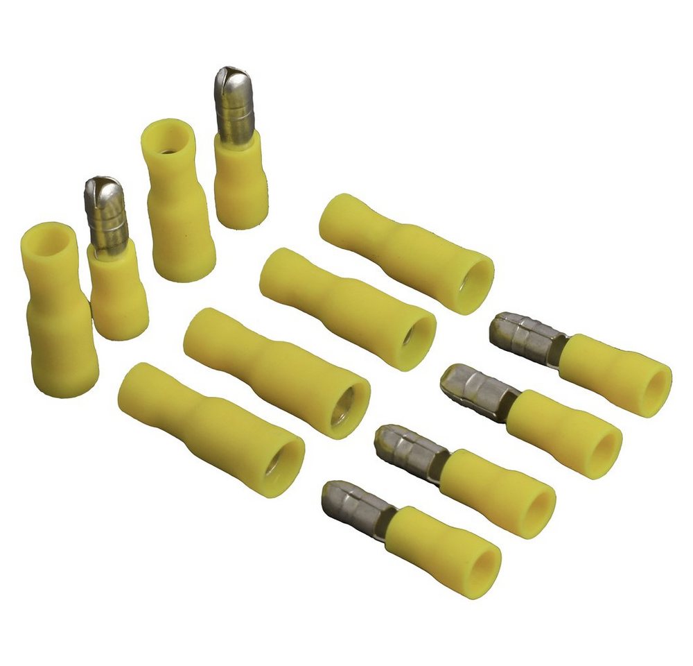 Thumbnail - Quadrios Ringkabelschuh Quadrios 23C493 Rundstecker 4 mm² 6 mm² Gelb 100 St., 23C493