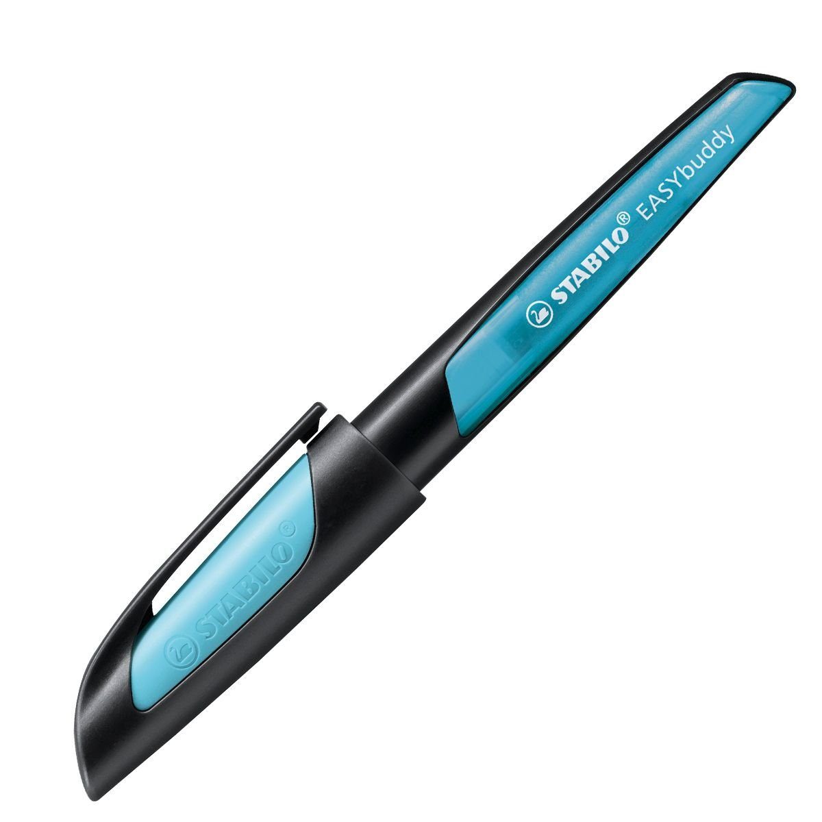 Füllhalter - Feder M, schwarz/himmelblau, inkl. Standardpatrone