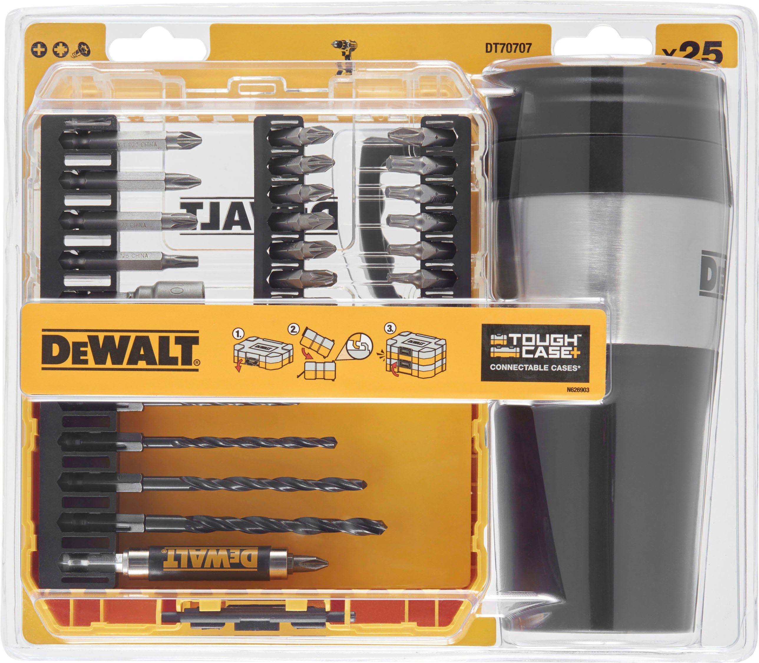 DT70707-QZ DeWalt Bit-Set