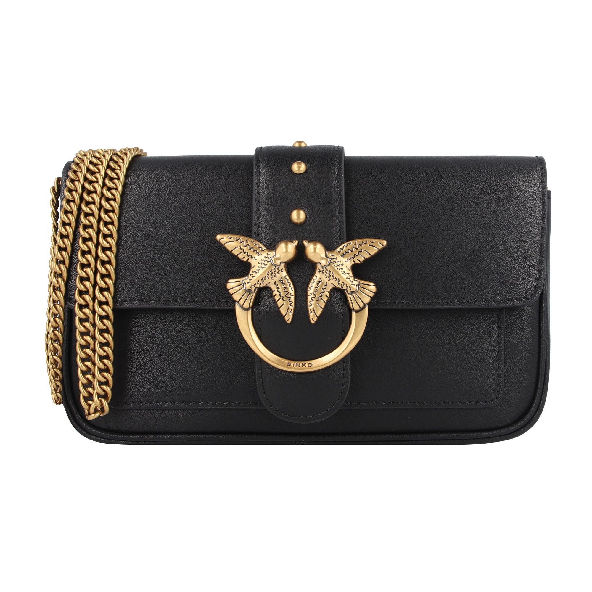 PINKO Umhängetasche Love One, Leder