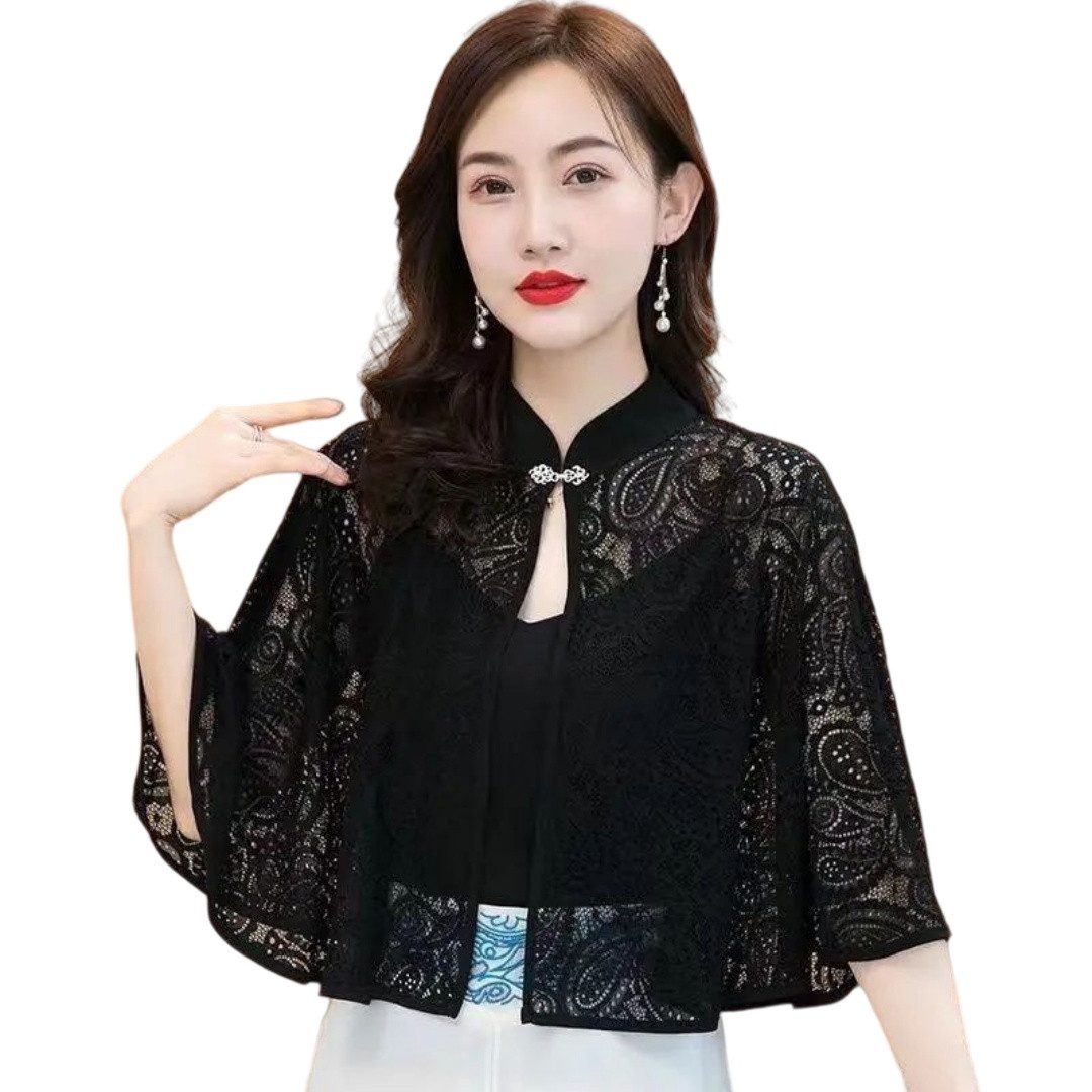 nsihing Modeschal Spitze Schal Stola Damen Festlich Elegante Schultertuch Bolero Shrug, für Abendkleider Brautkleider Hochzeit
