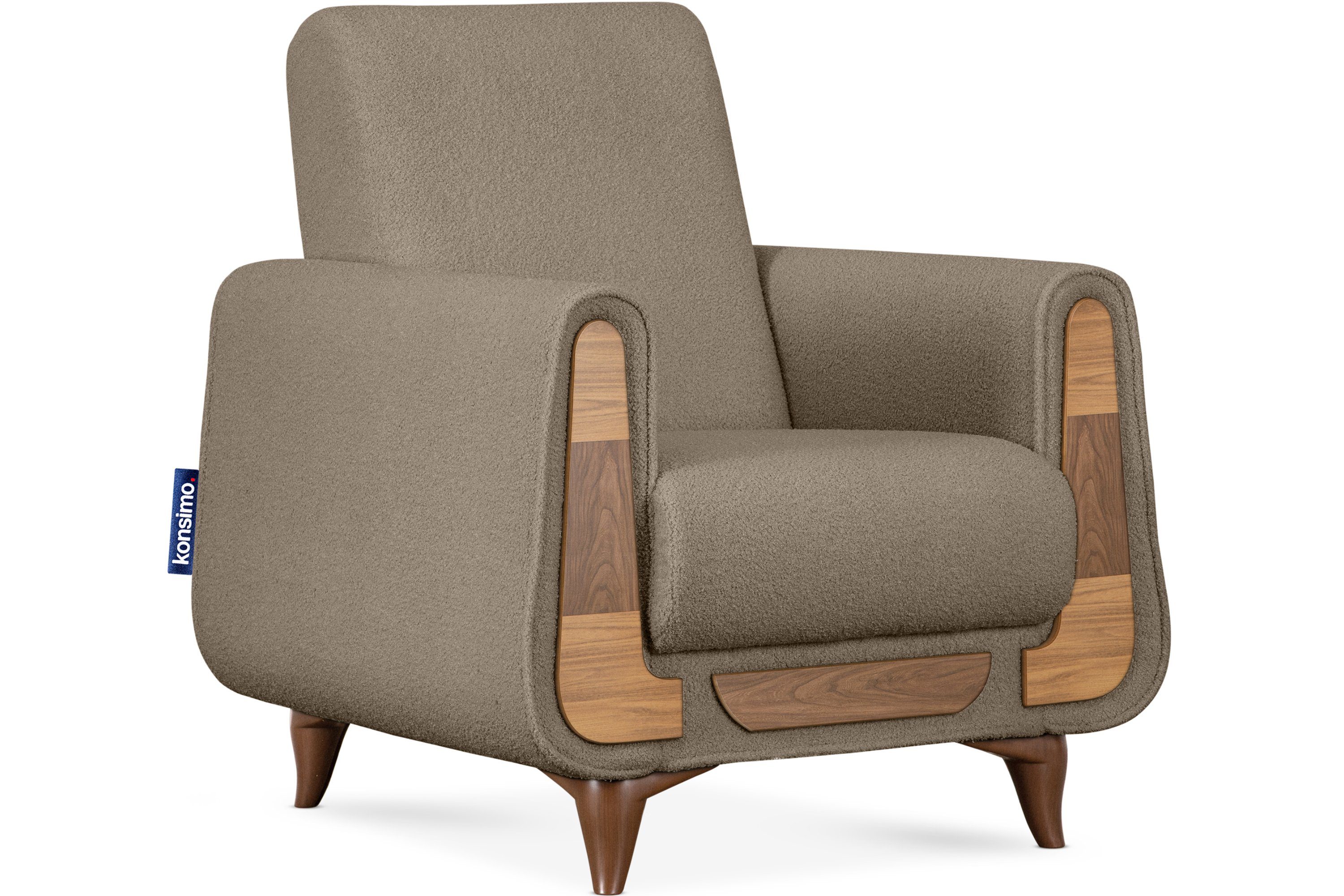 KONSIMO® Sessel GUSTAVO Komfortabler Sessel mit günstig online kaufen