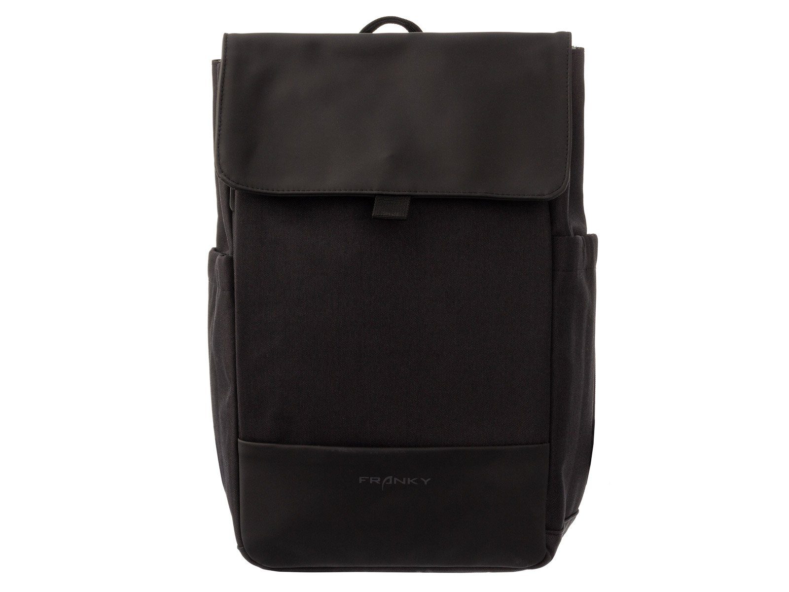 mit 15" schwarz ca.15", ca. Laptopfach Laptofach Franky RS67 Franky Freizeitrucksack Freizeitrucksack