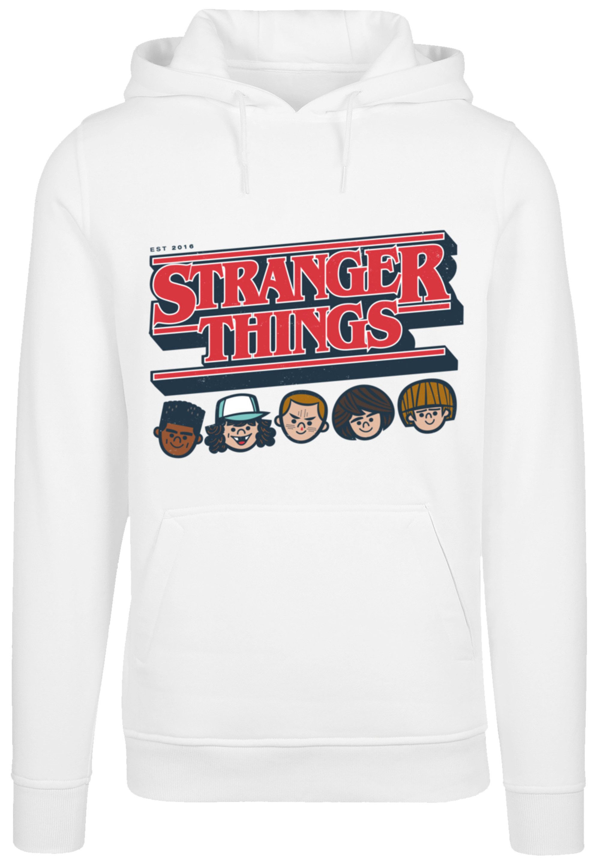 F4NT4STIC Kapuzenpullover Stranger Things Caricature Logo günstig online kaufen