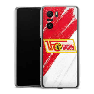 DeinDesign Handyhülle Offizielles Lizenzprodukt 1. FC Union Berlin Logo, Xiaomi Poco F3 Silikon Hülle Bumper Case Handy Schutzhülle