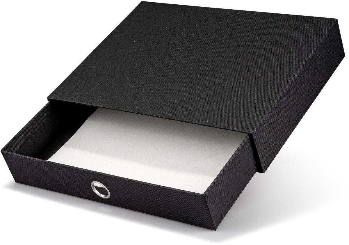 Organizer Schubladenbox Schwarz A4