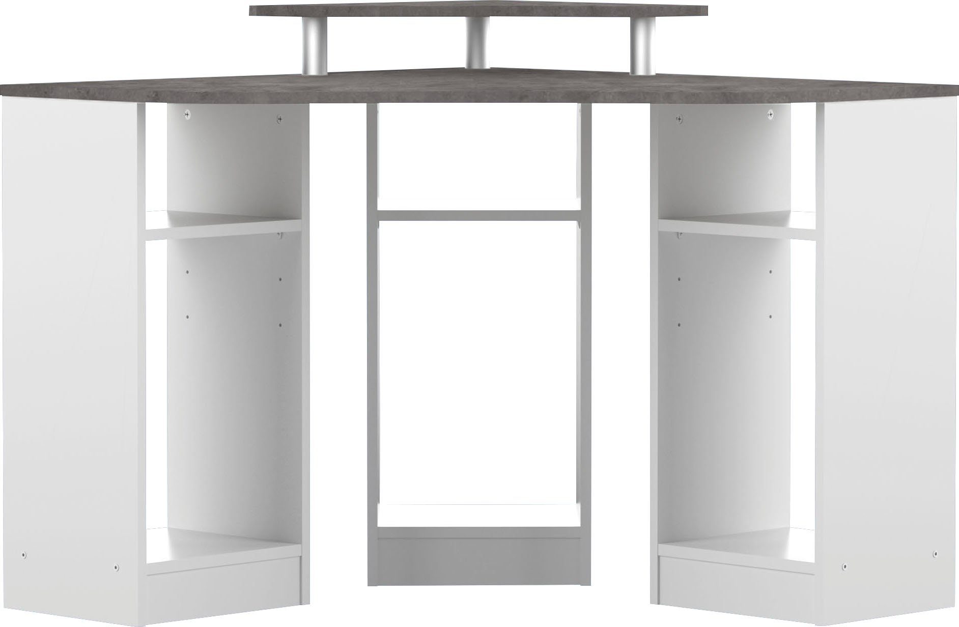 TemaHome Schreibtisch Corner, Melamingestell, Tischplatte in günstig online kaufen
