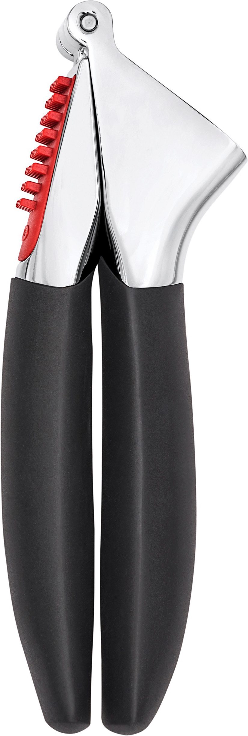 OXO Good Grips Knoblauchpresse Presse mit eingebautem Reiniger (1 St), Zink