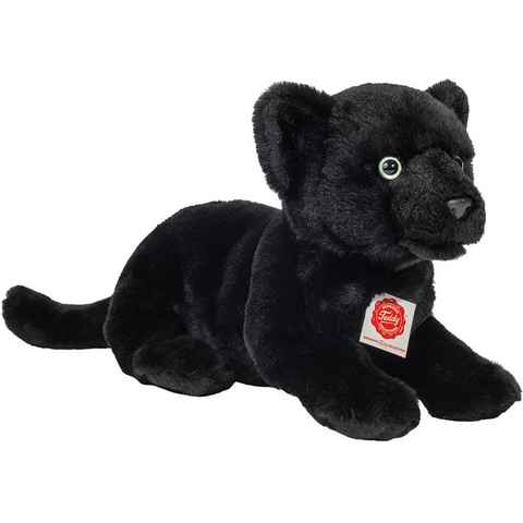 Teddy Hermann® Kuscheltier Panther Baby liegend 30 cm, zum Teil aus recyceltem Material