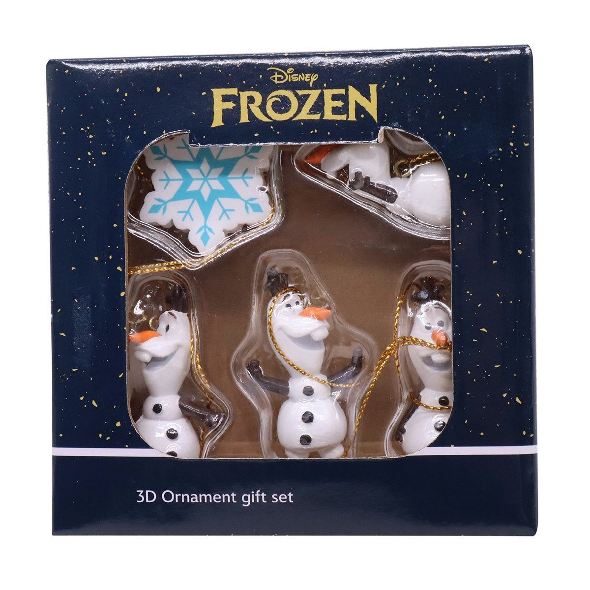 Disney Christbaumschmuck Weihnachtsbaumanhänger 5er Set Frozen Olaf Polyresin
